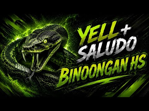 GREEN PYTHON HACKERS | Yell + Saludo | Binoongan HS #intramurals 