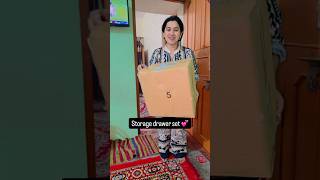 Storage unit💕🌸 #minivlog #youtubeshorts #vlog #storage #storagesolutions #youtubeshorts