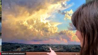 How to Build Texture in an Oil Painting Landscape with Kathleen Hudson