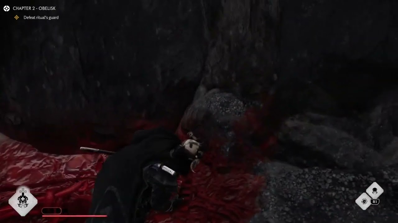 Ghost of Tsushima Legends   Obelisk 3rd Crystal Ledge Grabbing (Easier Method)