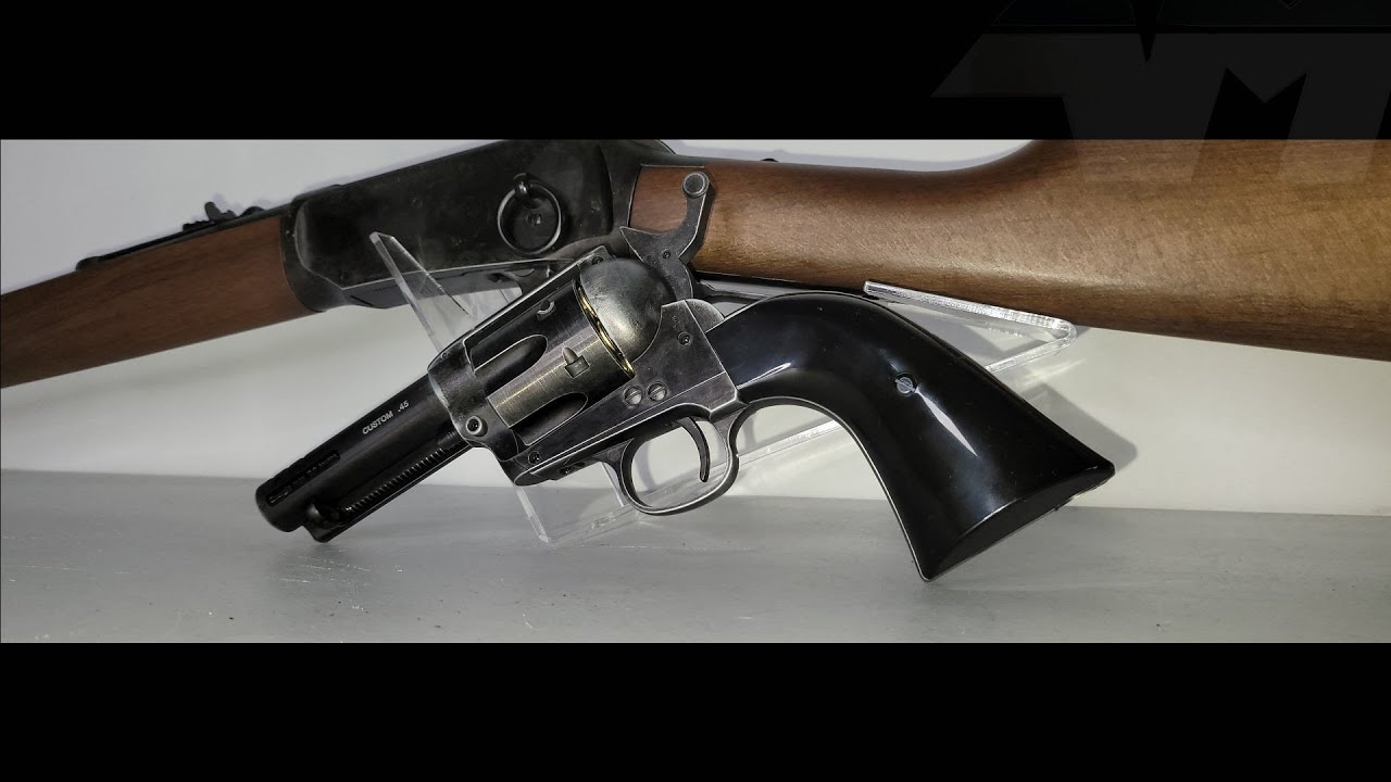 UMAREX LEGENDS CUSTOM 45 REVOLVER / Airsoft Unboxing