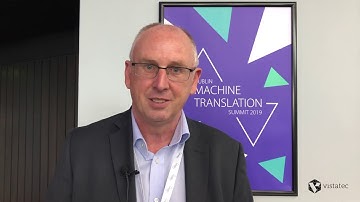 Vistatec - Machine Translation Summit - Professor Andy Way