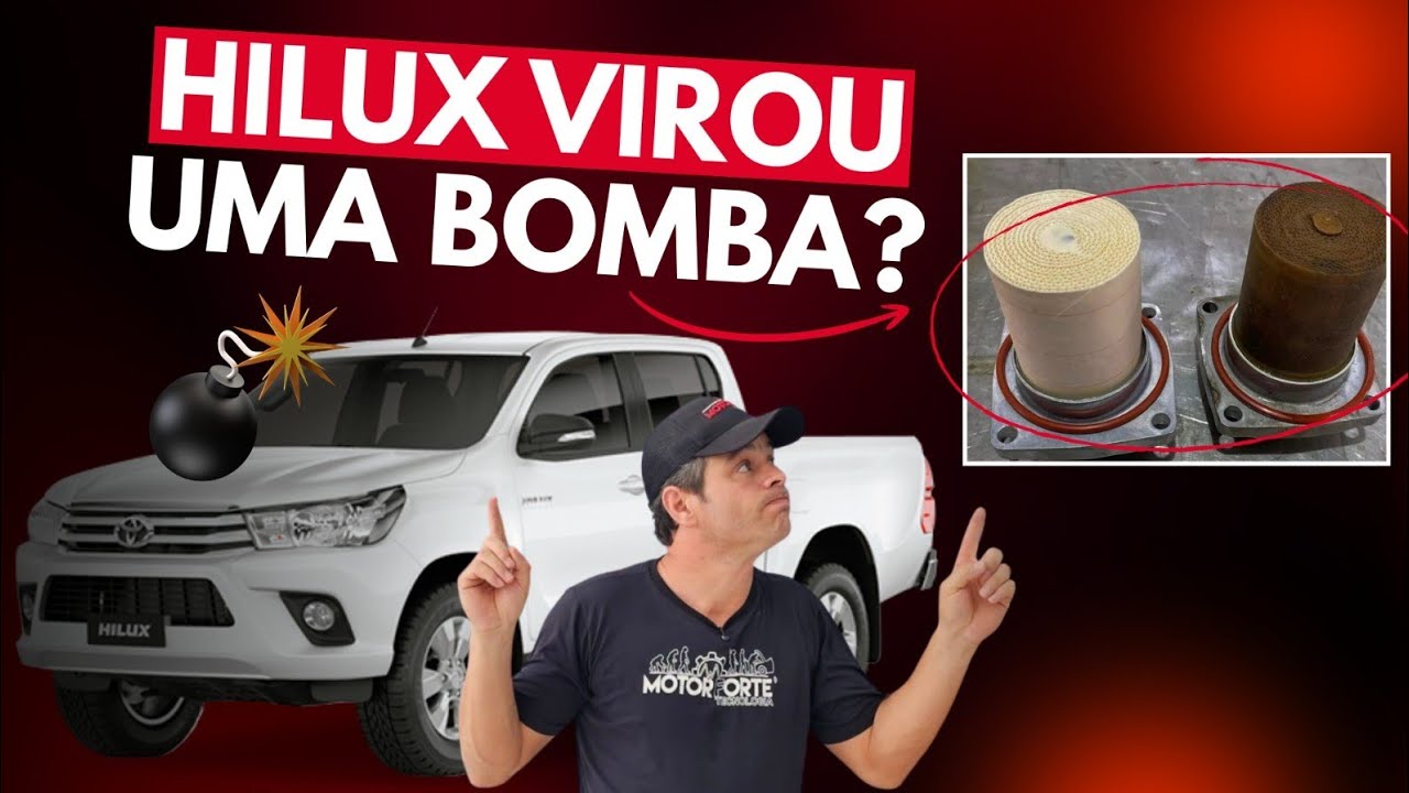 HILUX VIROU BOMBA?! (como funciona o filtro pressurizado)