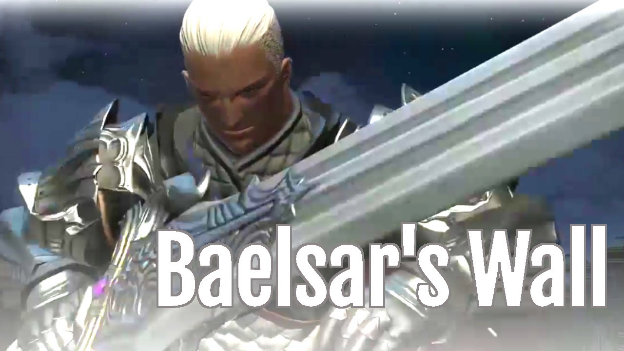 FFXIV Baelsar's Wall (Level 60 Dungeon) Heavensward YouTube