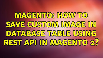 Magento: How to save custom image in database table using REST Api in magento 2?