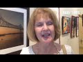 Linda Braceland talks about the Art on Avenue of the States exhibit at Harrah's in Chester.