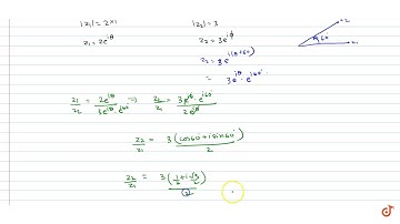 Itis given that complex numbers `z_1` and `z_2` satisfy `|z_1|=2` and `|z_2|=3` If the include