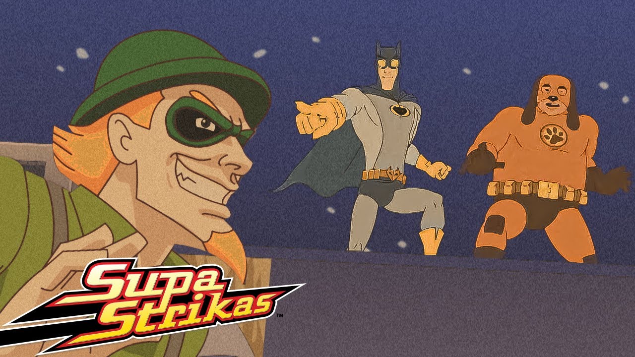 Supa Strikas Arabic | سوبا ستريكاس | كرتون كرة القدم للصغار | رجل قناع أيرون تانك