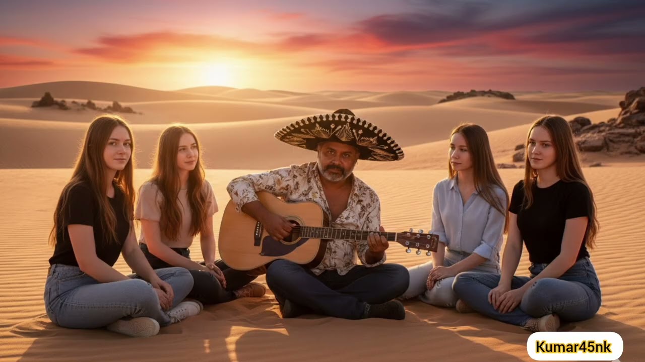 Relaxing Mexican Guitar Music Brisa Del Desierto by Kumar45nk | New Relaxing Video by Kumar45nk