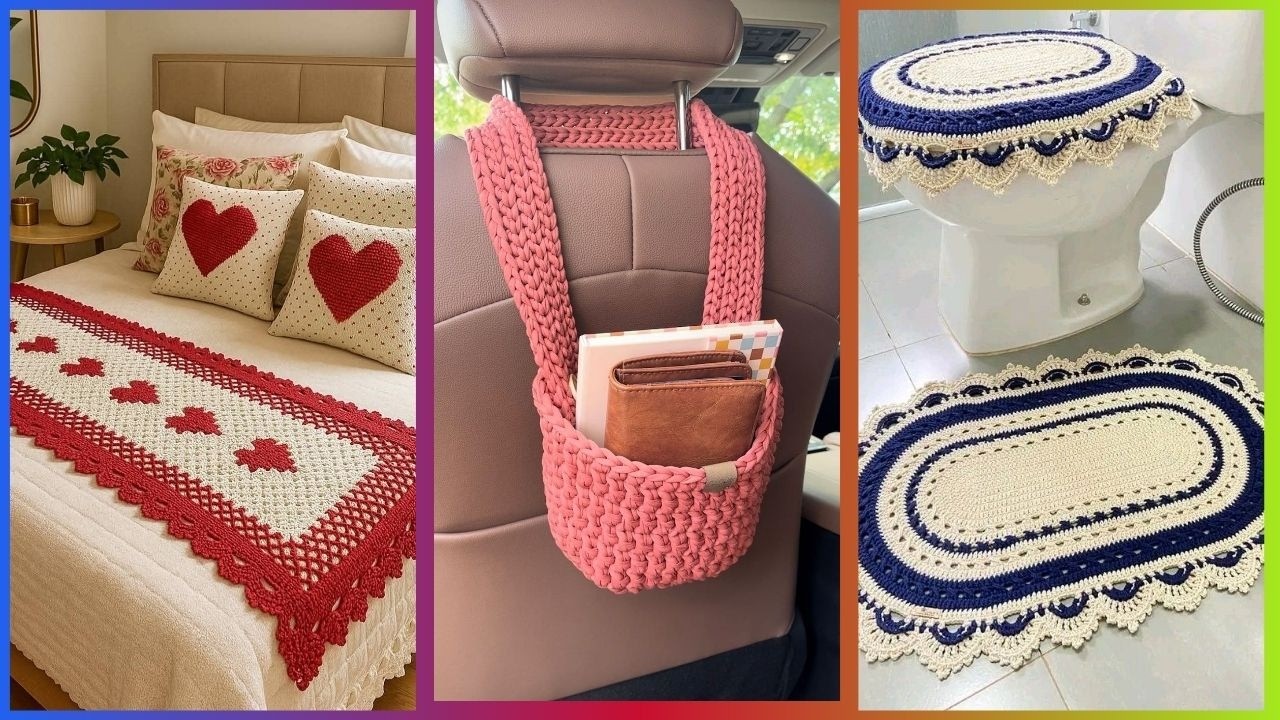 Viral Crochet Decor Projects Perfect for Small Spaces