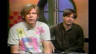 Sonic Youth Station ID & Dave impersonating Chuck D MTV 120 Minutes with Dave Kendall (1990.12.02)