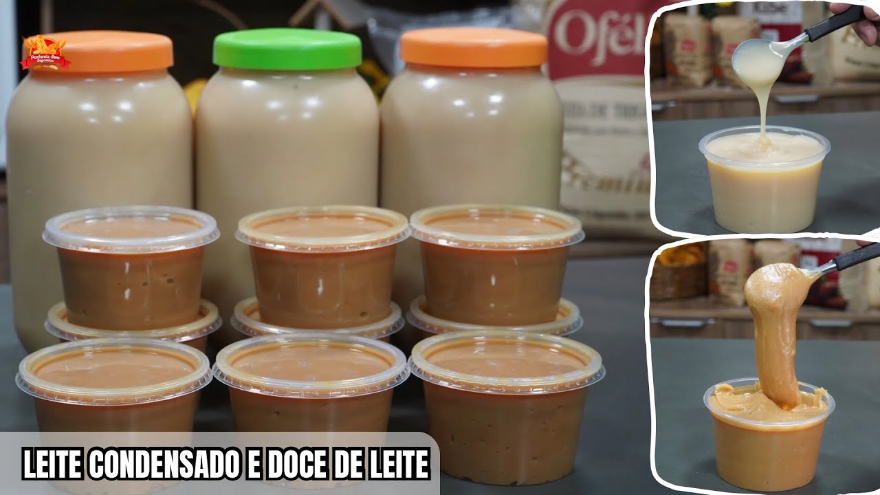Fazendo Leite Condensado e Doce de Leite Caseiros - Veja se VALE A PENA para VOCÊ💰