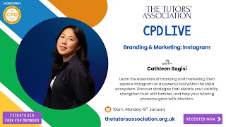 TTA's CPD Live: Branding & Marketing: Instagram with Cathleen Sagisi