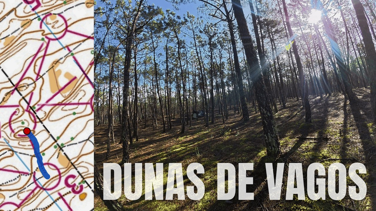 🗺️🌲Dunas De Vagos - Kevyt keskimatka | 📹Suunnistus