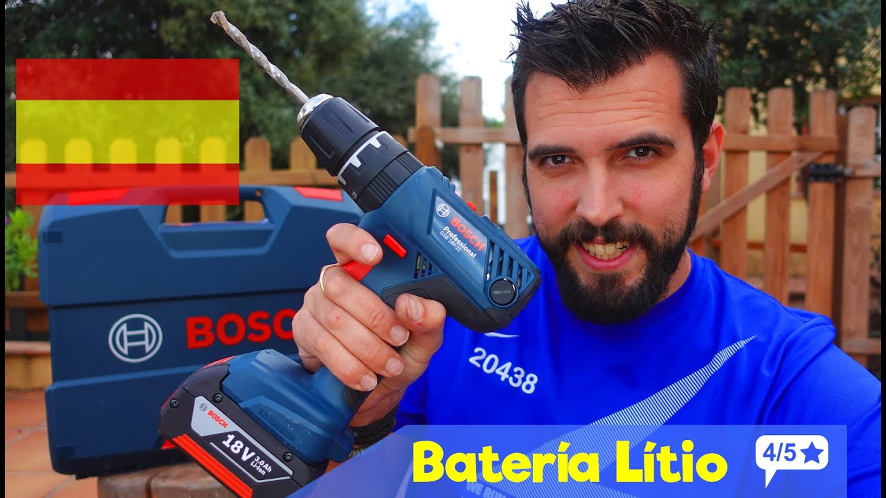 BOSCH GSB18V-28 TALADRO PERCUTOR A BATERÍA 18V