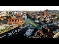 Gdańsk 2021 z lotu ptaka. Gdansk from above 4K.