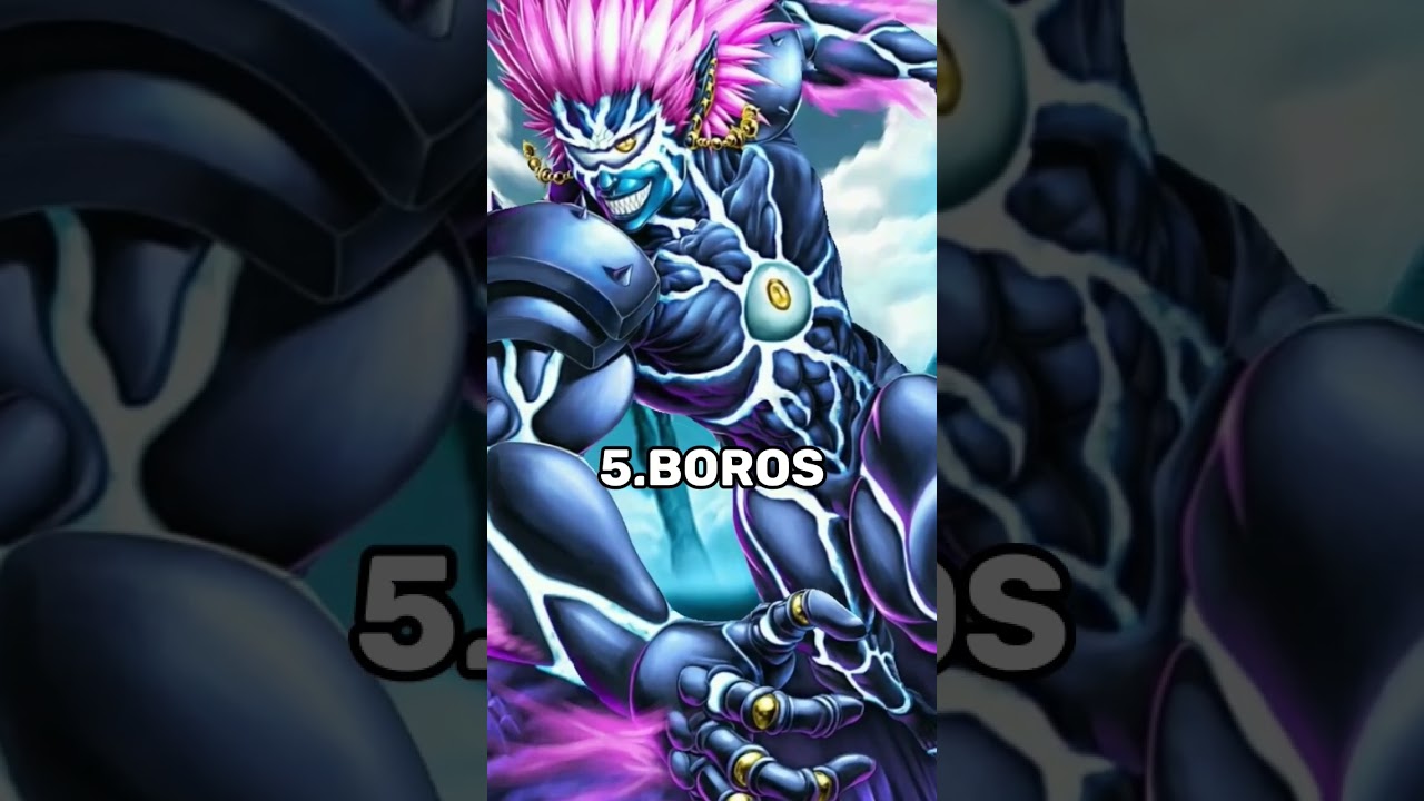 top 8 strongest characters in one punch man