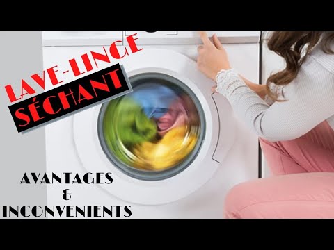 Lave linge séchant : comment ça fonctionne ? Les avantages et inconvénients