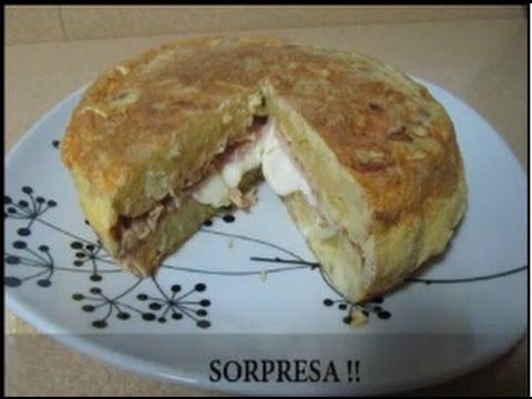 Tortilla de patatas sorpresa!