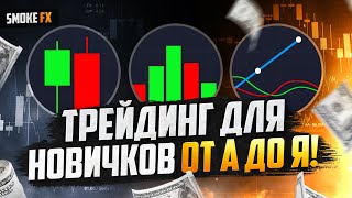 Трейдинг ОБУЧАЮ ЗАРАБОТКУ ОТ А ДО Я! Лучшая СТРАТЕГИЯ для НОВИЧКОВ! Трейдинг обучение