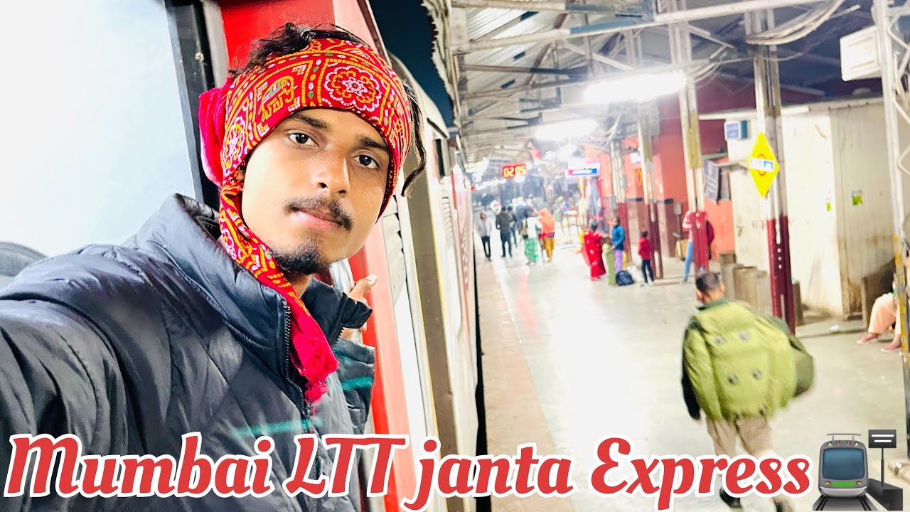 🚉Mumbai Ltt Janta Express || Rajgir To Mumbai || Full masti friends 🤪🥰😱😱