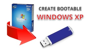 Create Bootable USB Drive for Windows XP