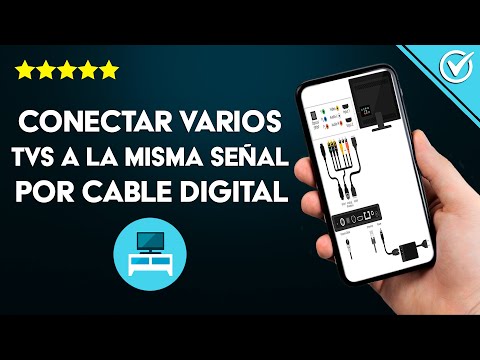 Cómo Conectar Varios Televisores a la Misma Señal por Cable Digital sin Decodificador paso a paso