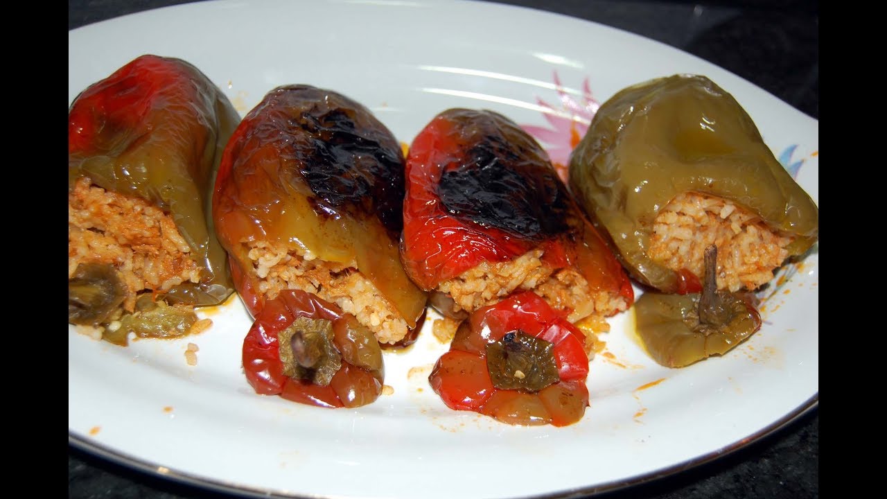 Cómo hacer pimientos rellenos de arroz y atún, al estilo de Mariaje