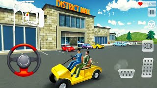 Smart Rickshaw Shopping Mall Taxi - City Passenger Driver - Android Gameplay screenshot 5