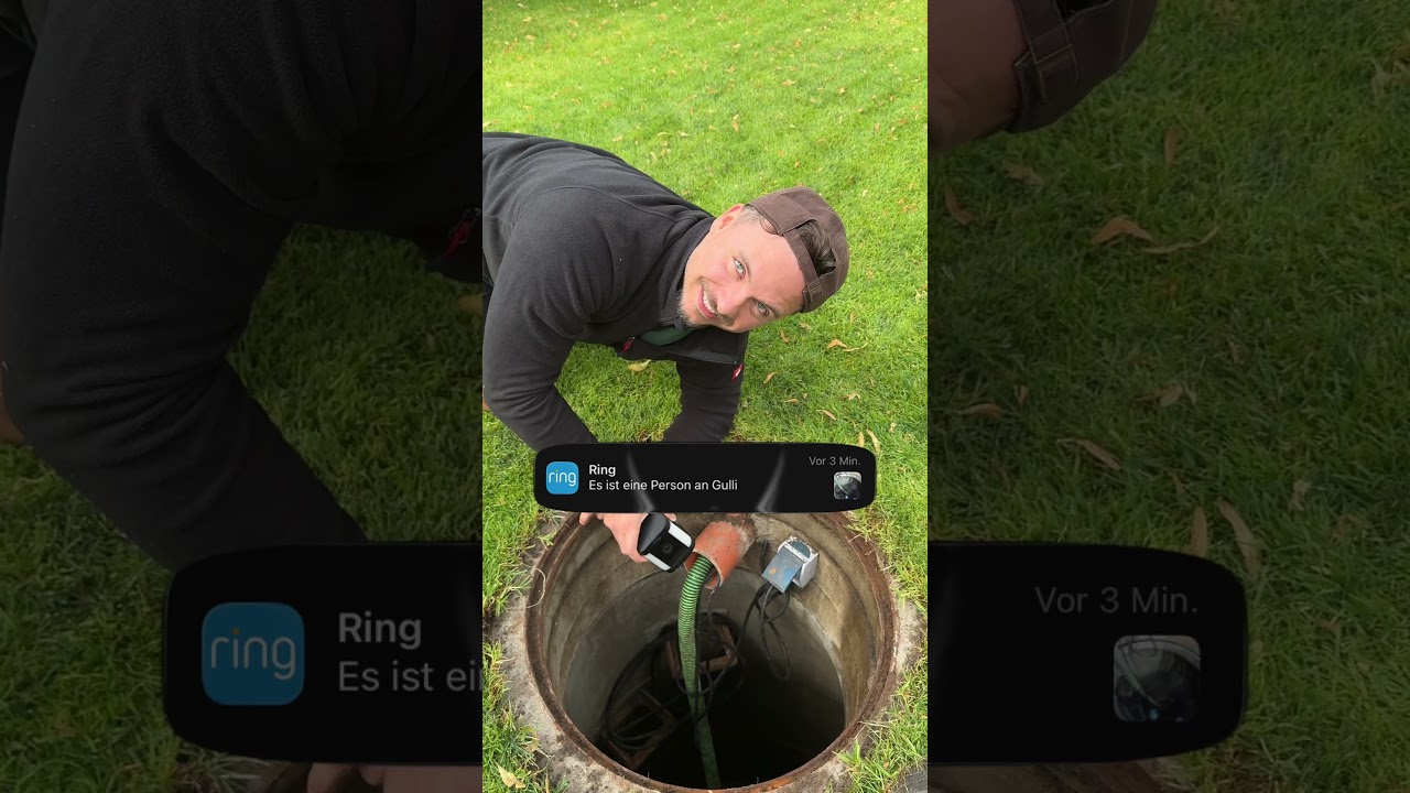 Ich baue eine Ring Kamera in mein Gulli