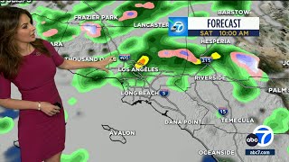 More rain hits SoCal. Here's how long it'll last