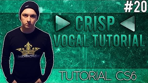 How To Create Crisp Vocals In Adobe Audition CS6 - Tutorial #20