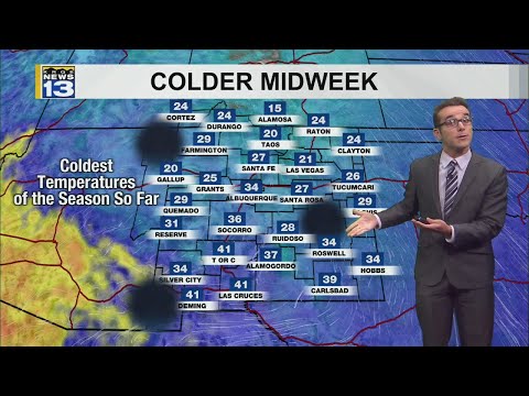 Cold Front to Move Through but Mostly Dry in New Mexico 10-28-2025 ...