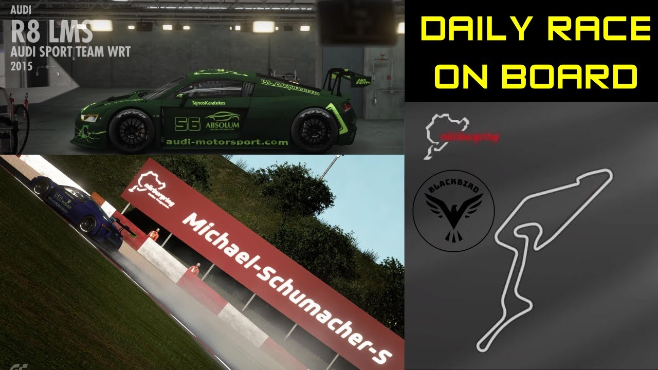 GTS Daily Race On Board Nurburgring GP 6 Fanatec Formula Carbon - YouTube