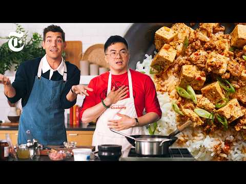 Bowen Yang Teaches Matt Rogers How to Cook Mapo Tofu | NYT Cooking