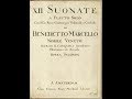 Benedetto Marcello - recorder sonata Op.2 n.2