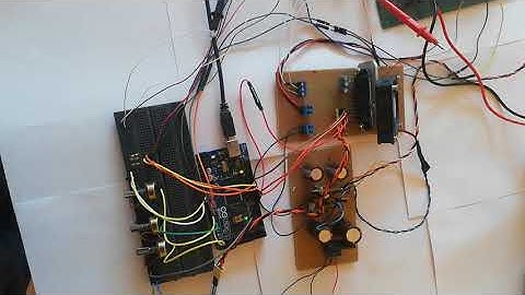 Brushless dc motor control using Arduino mega