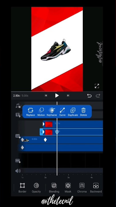 Shoe Ads Editing in VN Video Editor - Tutorial #shorts