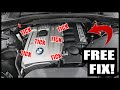 Engine Ticking Noise | How To Fix Engine Ticking Noise For FREE!