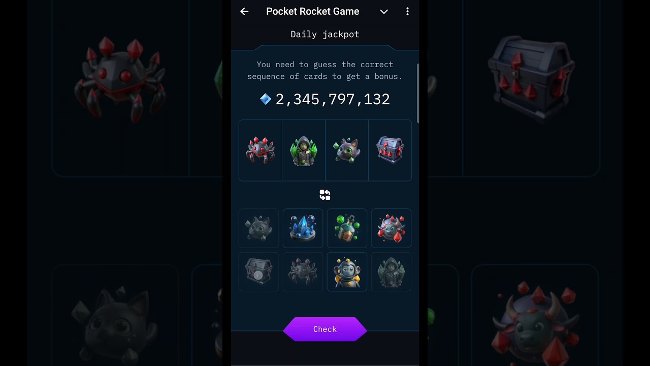 Pocket Rocket daily jackpot 13 November | Pocket Rocket daily Combo today