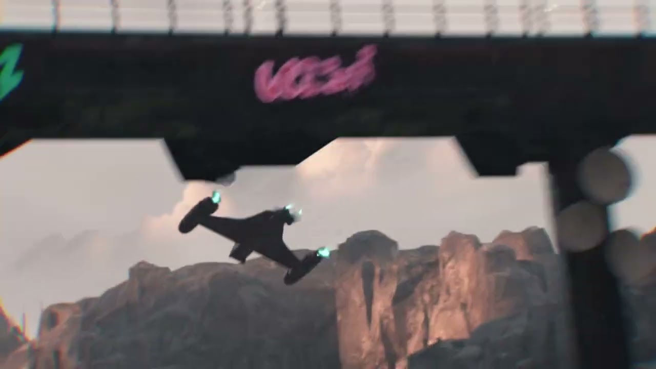 Podracer flyby | VFX shot | Blender