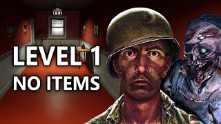 I Went Back to Level 1 in Phasmophobia with NO ITEMS