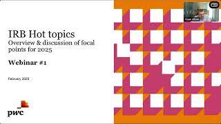 IRB Hot topics - Webinar 1: Overview & discussion of focal points for 2025