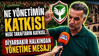 Amedspor Yönetimine Diyarbakır Halkından Mesaj Ne Taraftarın Katkısı Ne De Yönetimin...