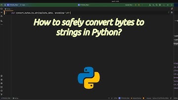 How to safely convert bytes to strings in Python? Safe Byte to String Conversion in Python Revealed!
