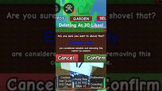 Deleting My Ember Lily At 30 Likes! 🌸 #fishing #growagarden #music #petsim #ps99 #roblox #giveaway
