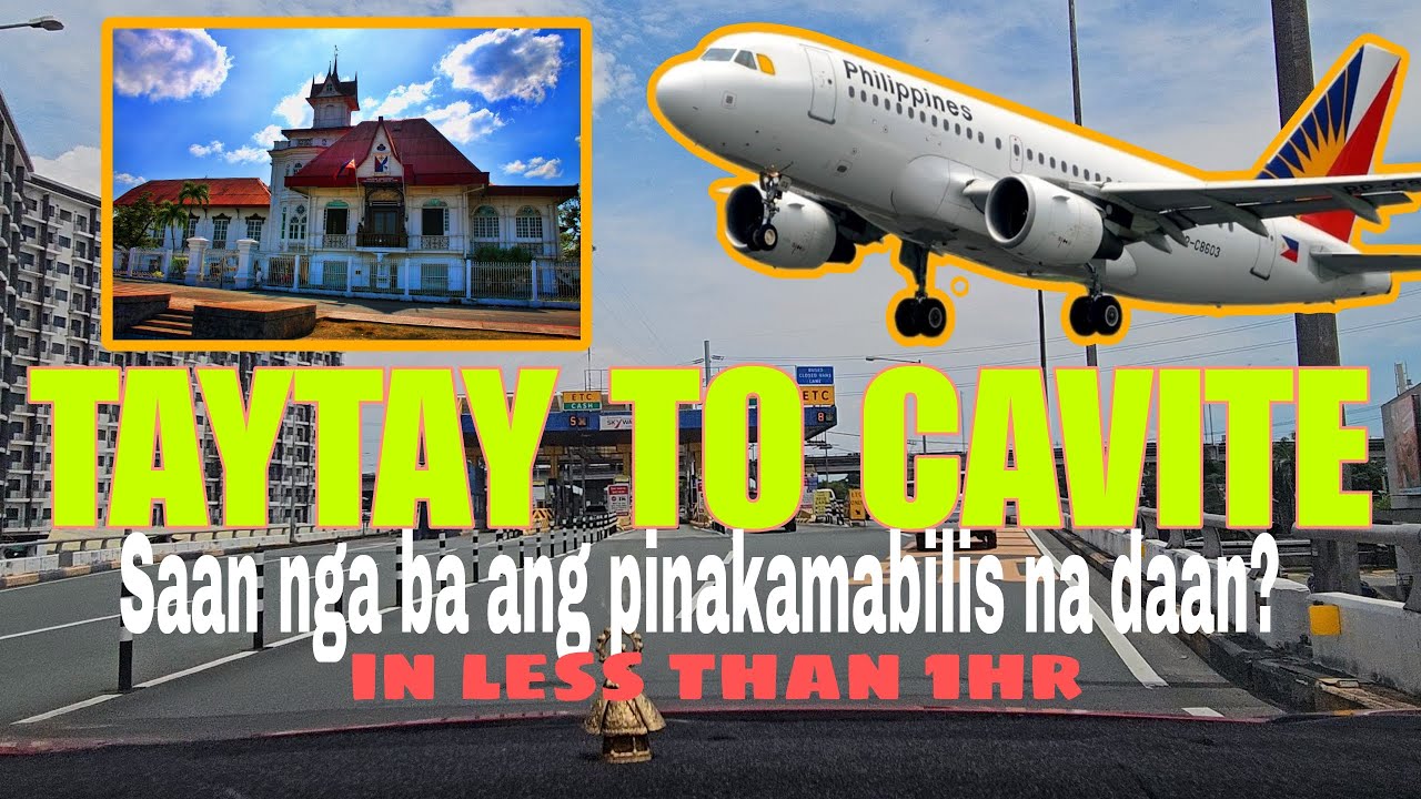 TAYTAY to CAVITE Drive Tour | Metro Manila Skyway| NAIAX| Cavitex