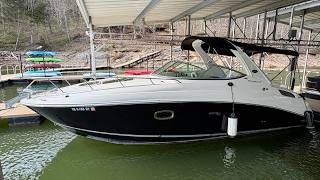 Fresh Water 2009 SeaRay 270 Sundancer Fixer-Upper/Mechanic's Special For Sale on Norris Lake TN