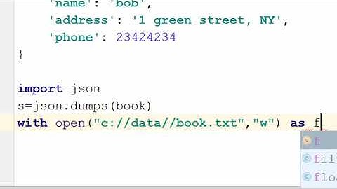 Python Tutorial   14  Working With JSON
