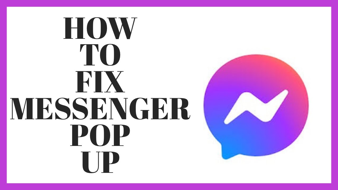 How To Fix Messenger Pop Up Not Working? YouTube